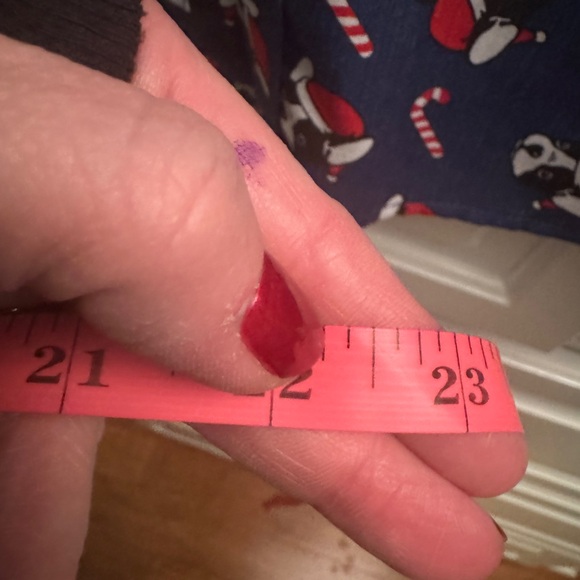 Simon Banks Terrier Dog Christmas Holiday Button Up Shirt 15.5 Size M - Picture 6 of 6